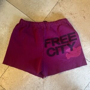 Freecity Women's Magenta Shorts